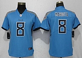 Women Nike Titans 8 Marcus Mariota Light Blue 2018 Vapor Untouchable Limited Jersey,baseball caps,new era cap wholesale,wholesale hats
